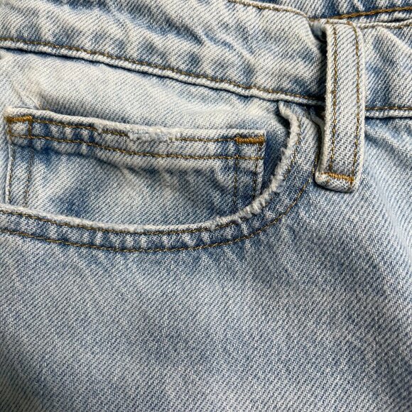 FRAME Women's Light Blue Le Jane Ankle Leg Cotton Jeans Size 29x24'' - Picture 12 of 13